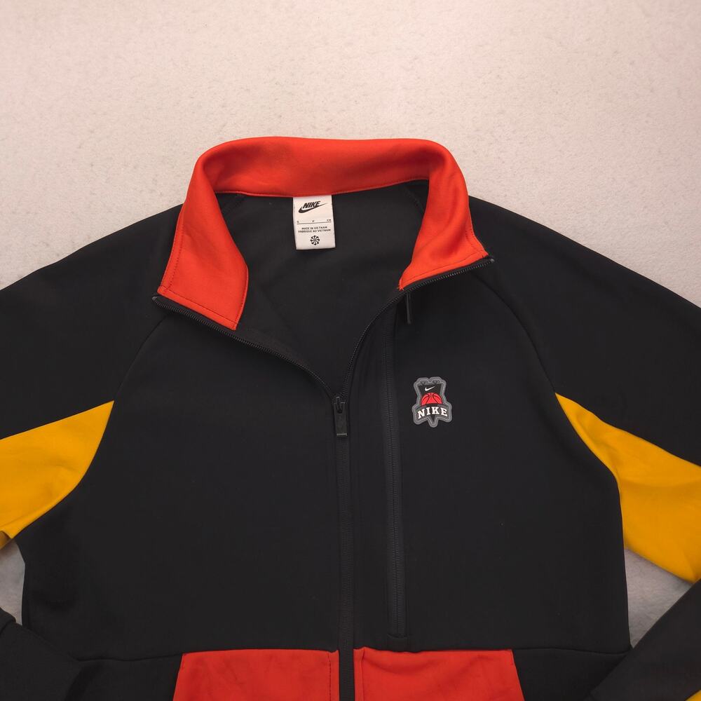 Nike Zip Up Casual Outdoor Long Sleeve Jacket Mens Size Small S Black